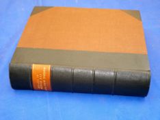 Sparrow, WS – "Angling In British Art" 1st ed 1923, recent half leather binding, brown cloth, 288