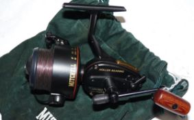 REEL: As above, Mitchell 300 Pro Roller Bearing spinning reel, black finish, French made, blank