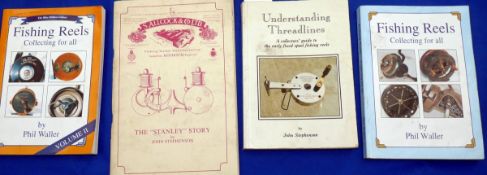 BOOKS: (4) Four tackle collectors reference books – Stephenson, J – "Understanding Threadlines"