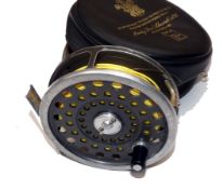 REEL: Hardy Marquis No.7 alloy trout fly reel, U shaped line guide, backplate tension regulator,