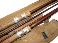 RODS: (2) Pair of B James in association with Bruce & Walker Compound Taper Mk1V G Carp Rods,