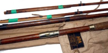 ROD: Playfair of Aberdeen by Royal Appointment 15` 3 piece + repaired spare tip, greenheart Grants