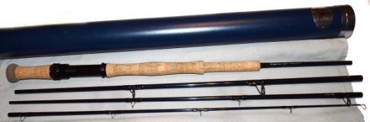 ROD: Thomas & Thomas USA 8-6"` 4 pce graphite fly rod, line rate16, model H 58616-4, blue carbon