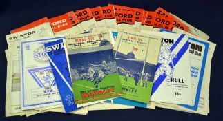 Collection of Rugby League programmes from the 1950s onwards to include Challenge Cup Finals, Cup