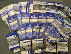 Selection of 1950 Onwards Chelsea (H) Football Programmes mainly 1960s plus 1970s, fixtures