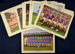 Football Trade Cards Ty-Phoo Tea Premium Issue Team Group Cards covering English & Scottish League