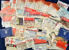 Collection of Tickets for England home matches 1984-2010 many interesting fixtures for which a
