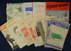 1960s Leicester City Away Match Football Programmes a collection covering the whole decade including