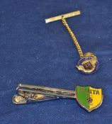 Interesting Football League Enamel Pin Badge and Chain with founded football league to the front t/w
