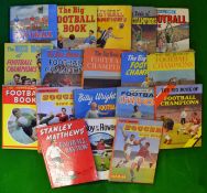 Selection of 1950s Various Football Illustration Books to include The Big Football Books 1968 x 2,