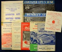 Leicester City FA Cup Football Programmes FA Cup Semi-Finals 1949, 1961 plus Replay & 2nd Replay