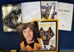 Wolverhampton Wanderers Memorabilia consisting of autographs from 1970s in one volume, signed