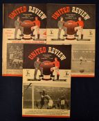 1948/1949 Manchester Utd v Chelsea Football Programmes 1948/49 Manchester Utd v Charlton Athletic