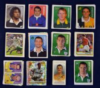 1999 Rugby World Cup Merlin Collections Panini trade cards - incomplete set but would include at