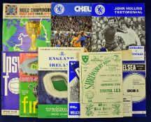 Selection of Mixed Football Programmes to incl Chelsea v Everton 1970 Charity shield, Chelsea v