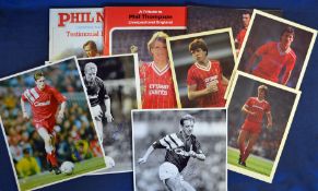 Selection of 1990s Signed Liverpool Football Ephemera to include signed pictures featuring