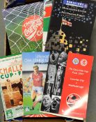 Big Match Football Programmes all large format mainly FA Cup Finals including 1985 – 201, with
