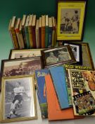Selection of Football Books mainly from 1950s, some 1960s and good content of titles with