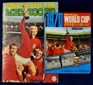 1970 Official World Cup Preview Book by Kenneth Wolstenholme, HB t/w World Cup Soccer Stars