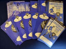 1960s/70s Leicester City Home Match Football Programmes a good collection of 290£ ranging from