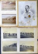 Rare 1903 Corinthians FC Tour of South Africa Football Photographs showing match action, laid to