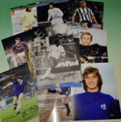 Nice Collection of Signed Football Press Photographs featuring teams such as Tottenham, Chelsea,