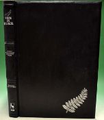 Scarce 1978 New Zealand “Men in Black” Rugby deluxe leather bound book – by R.H. Chester and NAC