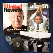 Selection of Manchester Utd Football Ephemera to include v Swansea City12/05/13 (last home game
