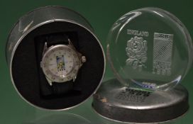 1999 Official Rugby World Cup corporate hospitality wrist watch – c/w the original rare 1999