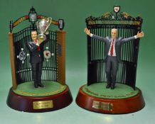2001 Danbury Mint Liverpool FC Managers Figurines Resin made figures featuring Liverpool’s