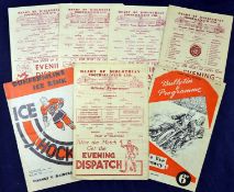 Scottish Football Programme Selection incl Hearts v Hibernian 1948/49, Hearts Reserves v East