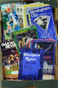 Quantity of 1980 Assorted Football Programmes including teams such as Arsenal, Aston Villa,