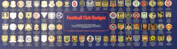 The Esso Collection of 76 Football Club Badges in original folder, complete and in VG condition