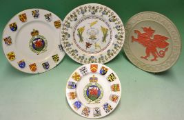 Collection of Wales commemorative china ware-to include official special commissioned Coalport
