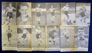 Nice Selection of Wolverhampton Wanderers Signed Cut Outs to include Williams, Edward, Gerald,