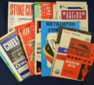 British Clubs in Europe Football Programmes a good collection mainly 1950s to 1970s including