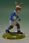 Royal Doulton “Bunnykins Rugby Player” bone china figure – ltd ed no 18/1000 handmade and painted