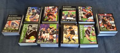 A large collection of 1990s various New Zealand Rugby Union All Blacks and New Zealand Kiwi’s