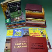 Selection of Football Books mainly 1950s, some 1960s potential delight for collectors and include: