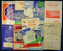 1940s onwards Selection of Football Programmes Liverpool v Everton 1944/45 (LSC-SF), Liverpool v