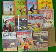 Selection of 1950s Various Football Illustration Books consisting of 1960s Billy Wright’s Book of