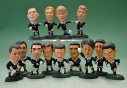 Collection of Corinthian New Zealand All Blacks rugby figures c.1996 - comprising 13 figures to