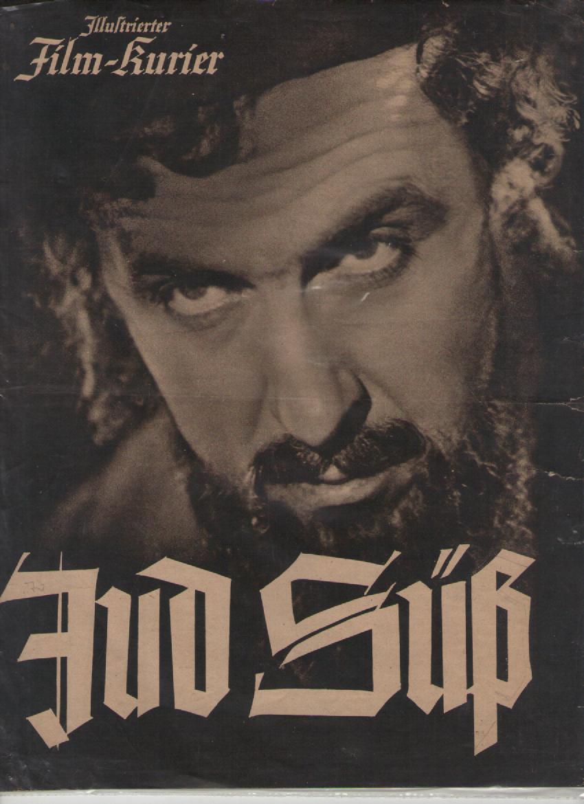 WWII - Anti-Semitic literature Illustrierter film-kurier: Jud Suss^ 1940^ an 8pp issue of the