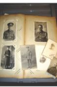 WWI the personal album of Private G H G Warr of the Royal Army Medical Corps including four