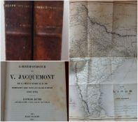 India early Sikh Ranjit Singh 1846 by Victor Jacquemont in French two volumes ? 1846^ 434 and 417