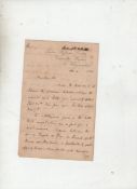 India ? John Dickinson^ Chairman of the Indian Reform Society fine autograph letter signed dated
