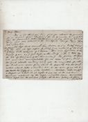 Stagecoaches autograph letter signed by William Newman probably early 19th c describing the