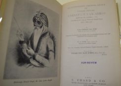 India ? rare Chronicles of Ranjit Singh?s Durbar ? fine 1961 1st edition of Umdat-Ut-Tawarikh