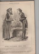 Political ? Disraeli  bound volume of Punch cartoons all featuring Disraeli^ published in 1878^