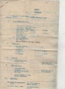 WWII ? the Battle of Flanders two original typescripts written by Staff Captain (later Major)